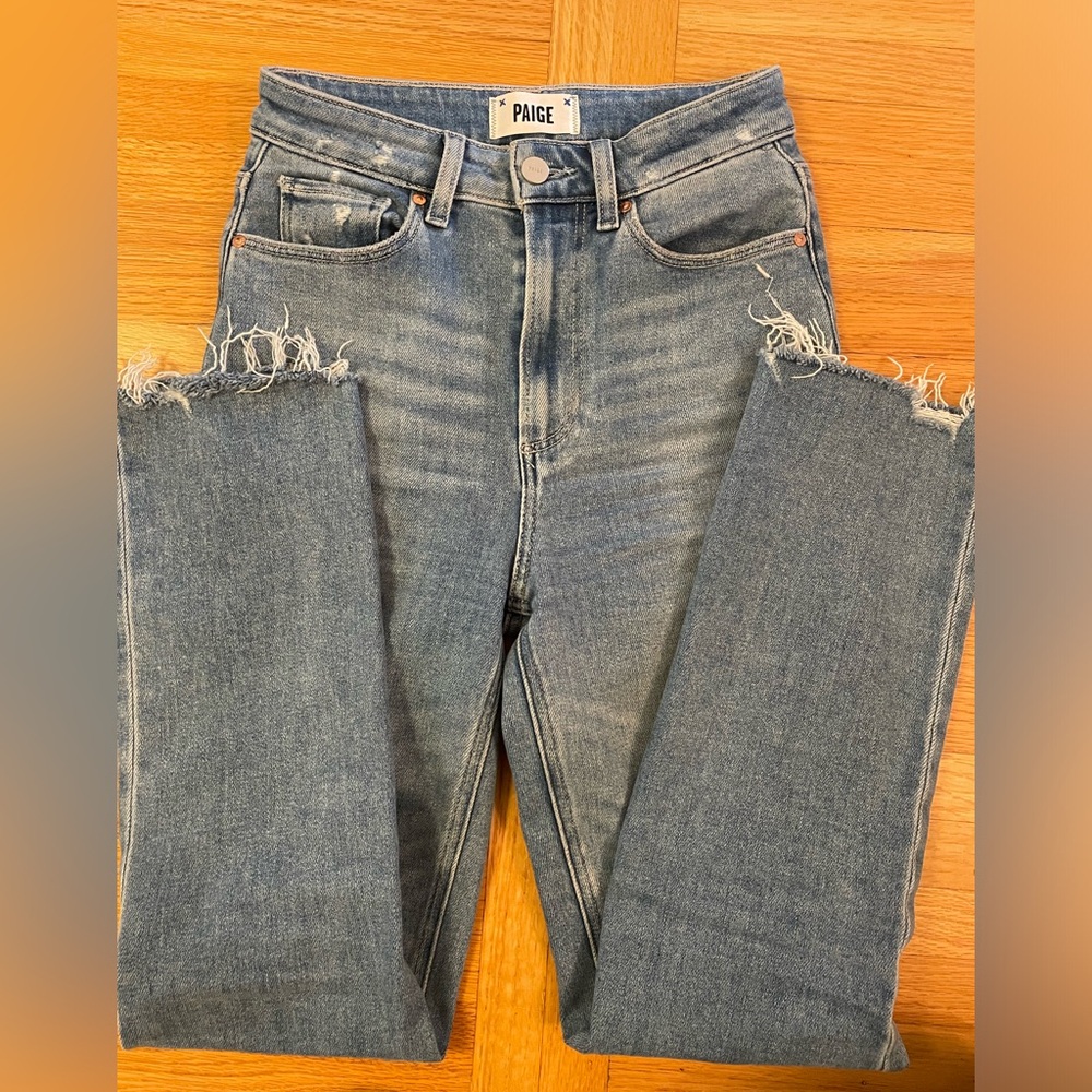 Paige Cindy Ultra High Rise Jeans
